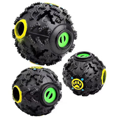 Interactive Treat-Dispensing Dog Ball | Enrichment & Play Toy