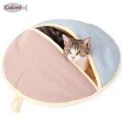 CozyPouch™ 2-in-1 Cat Bed & Sleeping Bag