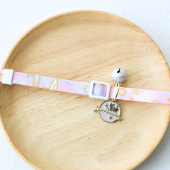 Whisker Charm™ Adjustable Cat Collar with Bell