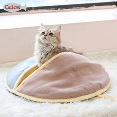 CozyPouch™ 2-in-1 Cat Bed & Sleeping Bag
