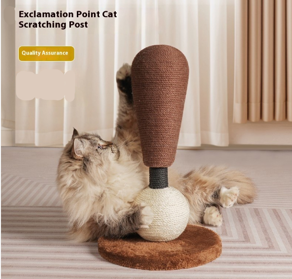 Exclamation Cat Scratching Post