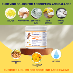 COAT SILK Drying Paste & Poultice