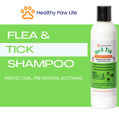 Flea & Tick  Shampoo for  Pets - Powered by  Plant based Natural Essential Oils