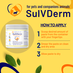 SulVDerm – Advanced Sulfur Paste for Skin Health in Companion Animals
