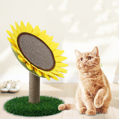 Sunflower Cat Scratching Pad