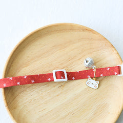 Whisker Charm™ Adjustable Cat Collar with Bell