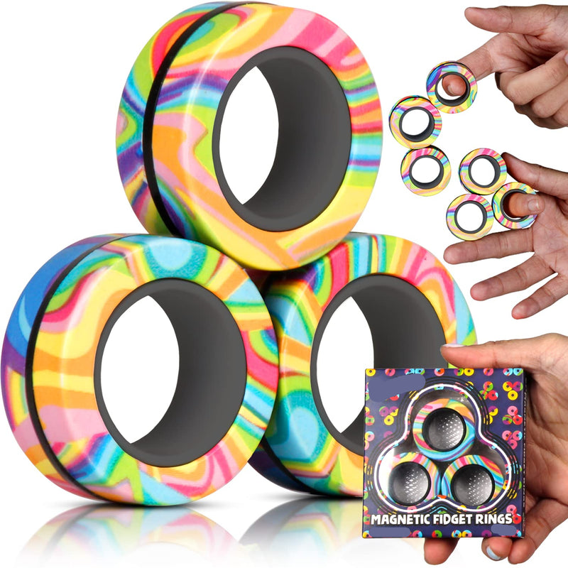 Magnetic Rings Multicolored