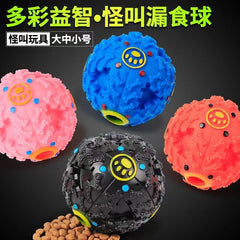 Interactive Treat-Dispensing Dog Ball | Enrichment & Play Toy