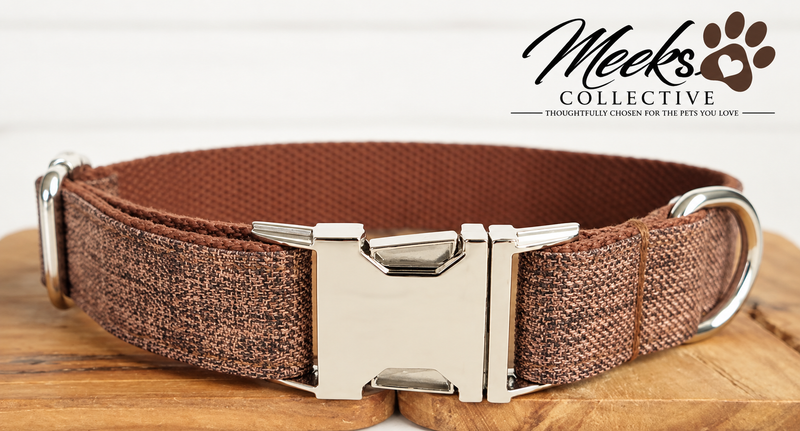 Meeks Heritage Check Dog Collar