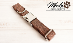Meeks Heritage Check Dog Collar