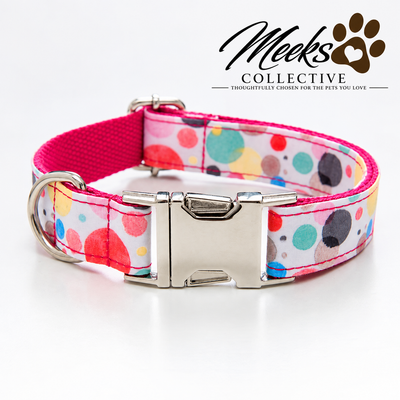 Meeks Bubble Pop Dog Collar