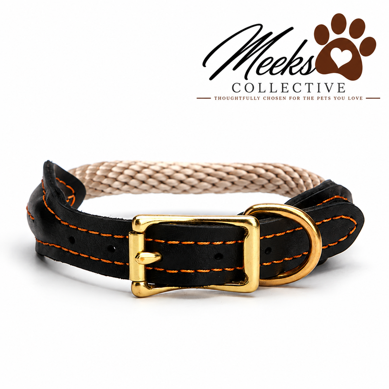Meeks Heritage Braided Dog Collar
