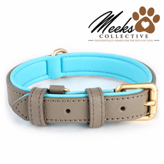 Meeks Heritage Luxe Leather Dog Collar