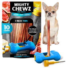 7" Thin Bully Sticks - Bully Bone Included