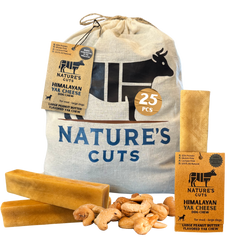 Large Peanut Butter Flavored Yak Cheese w/ Tag