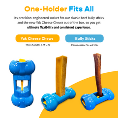4 Pack XL Yak Cheese - Bully Bone Pro Included