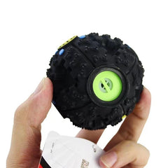 Interactive Treat-Dispensing Dog Ball | Enrichment & Play Toy