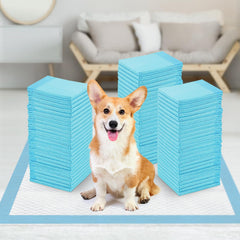 Sted Puppy Pads Dog Pee Pads 23"x23" Puppy Pee Pads for Dogs 6 Layers Thicker Dog Pee Pads Quickly Absorbs & Leak-Proof Dog Pads Disposable Potty Pads for Dogs Cats Doggie Pee Pads 60Ct