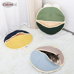 CozyPouch™ 2-in-1 Cat Bed & Sleeping Bag