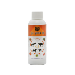 Lime Sulfur Dip – Concentrated Sulfur Solution for Itchy Skin, Mange, Ringworm & Dermatitis – Safe for Dogs, Cats, Horses, and Livestock